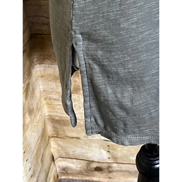 J.JILL PIMA COTTON SCOOP NECK ELBOW SLEEVE TEE CASUAL SOFT COMFORTABLE SZ. SMALL - Picture 5 of 5